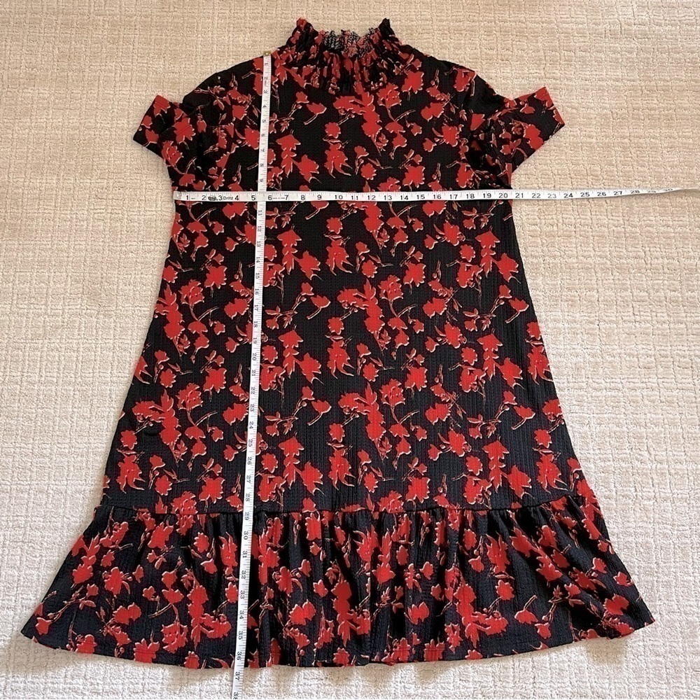 Zara Floral Ruffle Dress - Picture 6 of 7